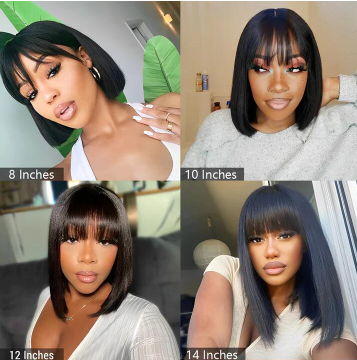 Fringe. Bangs 100% human hair